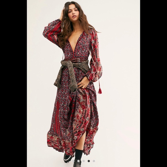Free People Happy Feelings Midi Dress - Picture 8 of 8